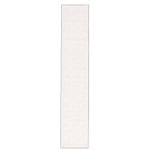 Koraal Confetti Waterverf Stippen Tafelloper (Voorkant)