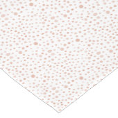 Koraal Confetti Waterverf Stippen Tafelloper (Hoek)