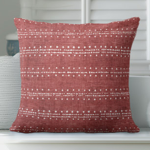 Koraal decoratief kussen kuststijl