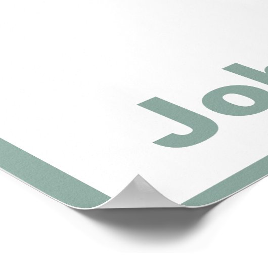 Koraal Elegant Floral Baby shower Party Banner Poster (Hoek)