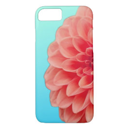 Koraal en Aqua Blue II iPhone 8/7 Hoesje