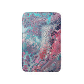 Koraal en asqua Acrylkleurig Abstract Badmat (Voorkant Verticaal)
