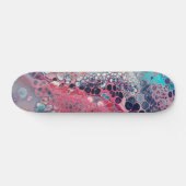 Koraal en asqua Acrylkleurig Abstract Persoonlijk Skateboard (Horizontaal)