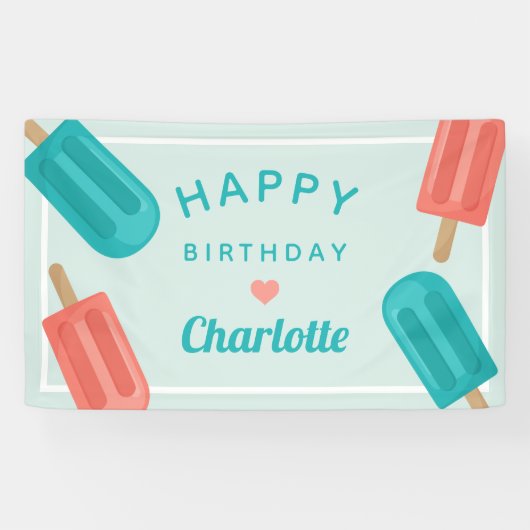 Koraal- en Blauwgroen zomerpopulaties Kinderen van Spandoek (Horizontaal)