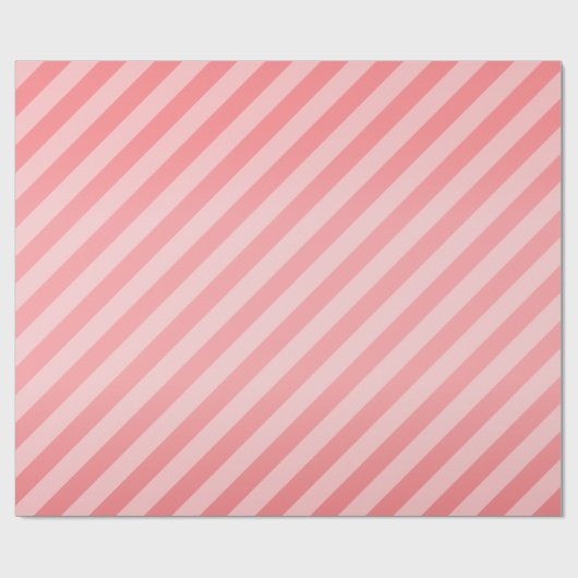 Koraal- en diagonaalbanden cadeaupapier (Vlak)