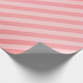 Koraal- en diagonaalbanden cadeaupapier (Hoek)