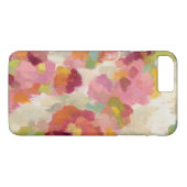 Koraal en Emerald Garden Case-Mate iPhone Case (Achterkant (Horizontaal))