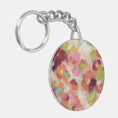 Koraal en Emerald Garden Sleutelhanger (Voorkant Links)