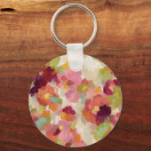 Koraal en Emerald Garden Sleutelhanger (Voorkant)