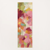 Koraal en Emerald Garden Yogamat (Voorkant)