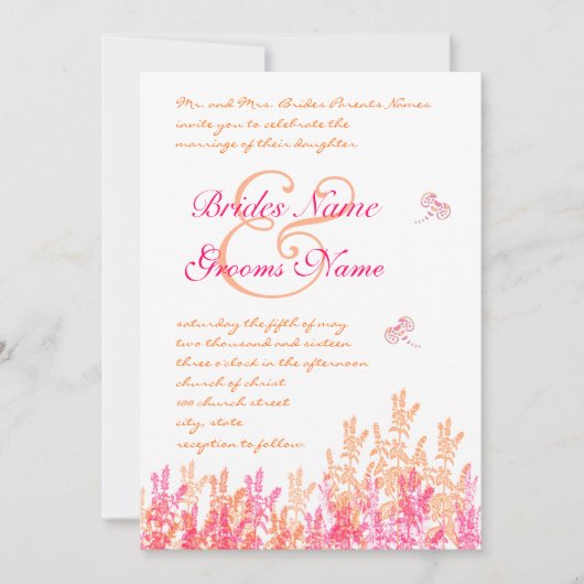 Koraal- en Fuchsievloeistof voor het vliegen met e Kaart (Voorkant)