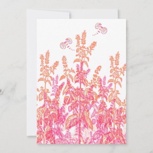 Koraal- en Fuchsievloeistof voor het vliegen met e Kaart (Achterkant)