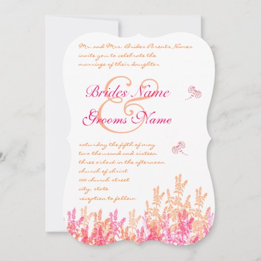 Koraal- en Fuchsievloeistof voor het vliegen met e Kaart (Voorkant)