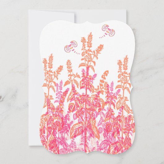 Koraal- en Fuchsievloeistof voor het vliegen met e Kaart (Achterkant)