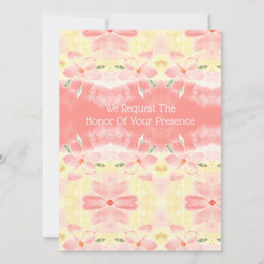 koraal en geel (Voorkant)