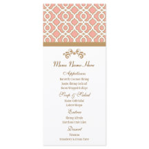 Koraal en Goud Marokkaans Menu