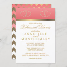 Koraal en gouden harten - repetitie diner