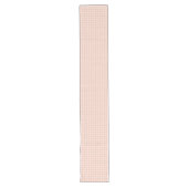 Koraal en grijs geplakte tafelloper Modern Dining (Voorkant)