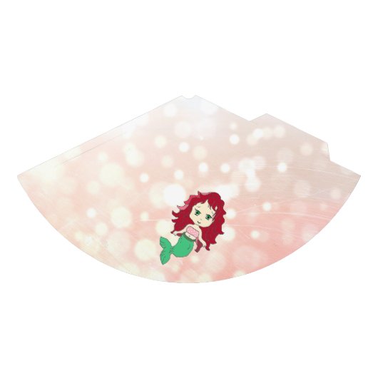 Koraal en Groen Rood Gezwaaid Zeemeerdag Pet Feesthoedjes (Voorkant)