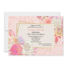 Koraal en Ivoor Bloemen Vrijgezellenfeest