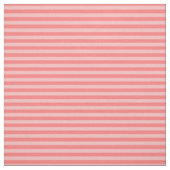 Koraal en lichte roze strepen stof (Swatch)
