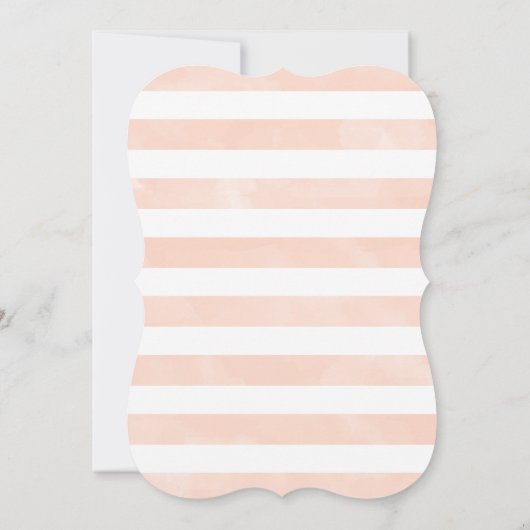 Koraal en marine nautische bruiloft kaart (Achterkant)