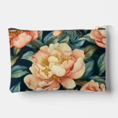 Koraal en Mint Floral Etui (Achterkant)