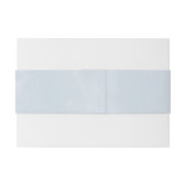 Koraal- en mosterdblauw-Floral Wedding Uitnodigingen Wikkel (Achterkant Voorbeeld)