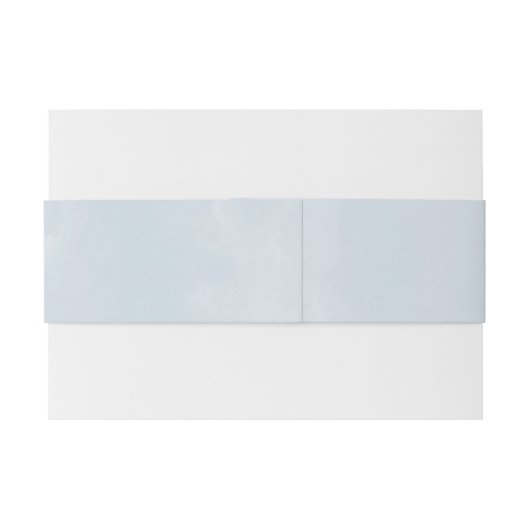 Koraal- en mosterdblauw-Floral Wedding Uitnodigingen Wikkel (Achterkant Voorbeeld)