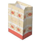 Koraal en perst met crème medium cadeauzakje (Achterkant Gekanteld)
