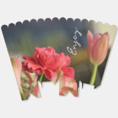 Koraal en perzik bedankdoosjes (Ongevouwen)