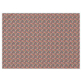 Koraal en roze Chinoiserie Tafelkleed (Voorkant (Horizontaal))