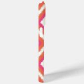 Koraal en roze tribal Ikat Case-Mate iPhone Case (Achterkant / Rechts)