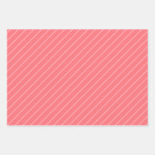 koraal en wit inpakpapier vel (Voorkant)