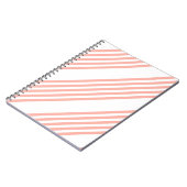 Koraal en wit, vijf strips notitieboek (Linkerzijde)