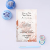 Koraal en Witte Rif Flyer (Enkel)