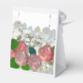 Koraal en zalm, gemengd bedankdoosjes (Achterkant)