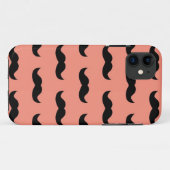 Koraal- en zwart-witpatroon Case-Mate iPhone case (Achterkant (horizontaal))