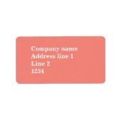 Koraal Etiket (Voorkant)