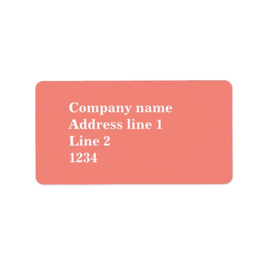 Koraal Etiket (Voorkant)