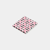 Koraal Floral Stropdas Post-it® Notes (Schuin)