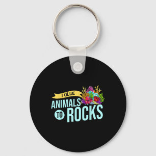 Koraal Frag Geschenk Rif Aquarium Vissen Tank Aqua Sleutelhanger