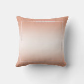 Koraal Gem en Glitter 35th Wedding Jubileum Kussen (Achterkant)