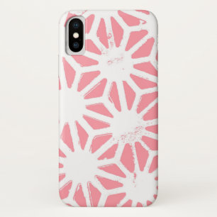 Koraal geometrisch patroon Case-Mate iPhone case