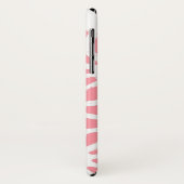Koraal geometrisch patroon Case-Mate iPhone case (Achterkant/links)