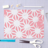 Koraal geometrisch patroon tissuepapier (Craft)