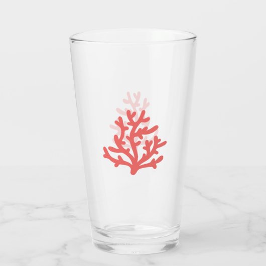 Koraal Glas (Achterkant)