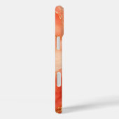 Koraal Goud Marmer Rivier Abstract Case-Mate iPhone Case (Achterkant / Rechts)