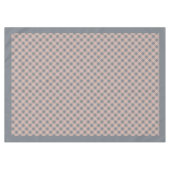 Koraal Grijs Perzik Tafelkleed voor Boerderijtafel (Voorkant (Horizontaal))