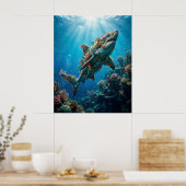 Koraal Haaien Rif Fantasie Decoratie (Keuken)